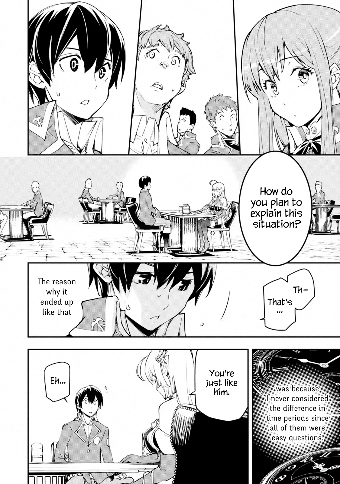 Rakudai Kenja no Gakuin Musou Chapter 8.3 1